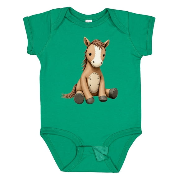 Inktastic Cute Horse Boys or Girls Baby Bodysuit