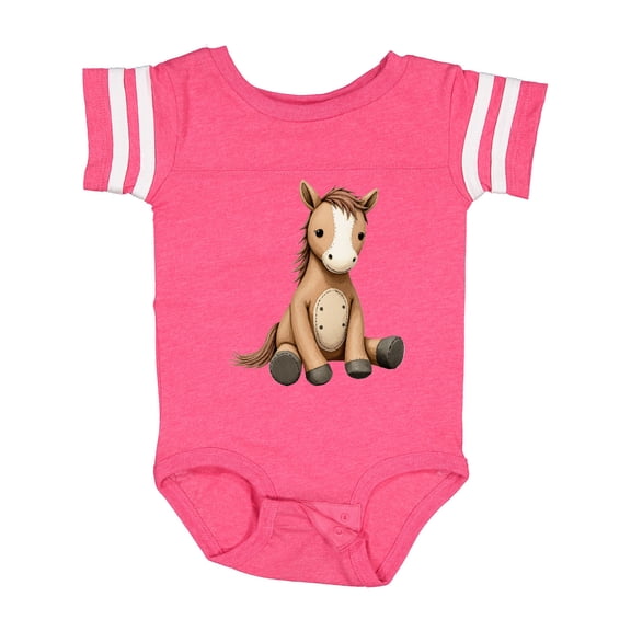 Inktastic Cute Horse Boys or Girls Baby Bodysuit
