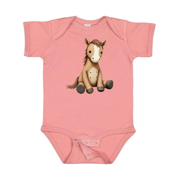 Inktastic Cute Horse Boys or Girls Baby Bodysuit