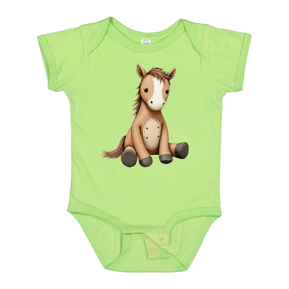 Inktastic Cute Horse Boys or Girls Baby Bodysuit