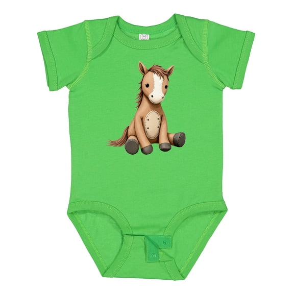 Inktastic Cute Horse Boys or Girls Baby Bodysuit