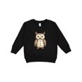 thumbnail image 1 of Inktastic Owl Toddler Sweatshirt, 1 of 3