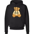 thumbnail image 1 of Inktastic Vintage Teddy Bear in Sweater with Christmas Trees Adult Hoodie Sweatshirt, 1 of 4