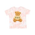thumbnail image 1 of Inktastic Vintage Teddy Bear in Sweater with Christmas Trees Boys or Girls Toddler T-Shirt, 1 of 5