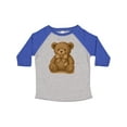 thumbnail image 1 of Inktastic Vintage Teddy Bear with Patch Boys or Girls Toddler T-Shirt, 1 of 5