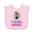 thumbnail image 1 of Inktastic Viola Future Violist Music Gift Girls Baby Bib, 1 of 4
