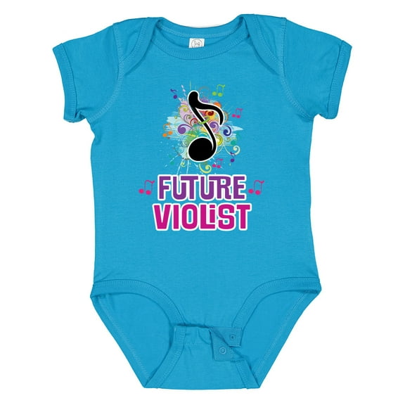 Inktastic Viola Future Violist Music Girls Baby Bodysuit