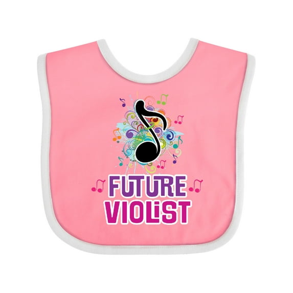 Inktastic Viola Future Violist Music Girls Baby Bib