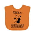 thumbnail image 1 of Inktastic Viola Music Gift Funny Violist Joke Boys or Girls Baby Bib, 1 of 4