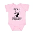thumbnail image 1 of Inktastic Viola Music Gift Funny Violist Joke Boys or Girls Baby Bodysuit, 1 of 5