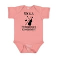 thumbnail image 1 of Inktastic Viola Music Gift Funny Violist Joke Boys or Girls Baby Bodysuit, 1 of 5