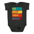 thumbnail image 1 of Inktastic Viola Player Funny Eat Sleep Viola Repeat Boys or Girls Baby Bodysuit, 1 of 5