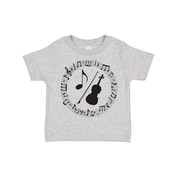 Inktastic Violin Gift for Student Violinist Boys or Girls Toddler T-Shirt
