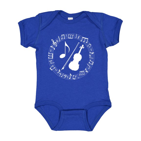 Inktastic Violin Gift for Violinist Boys or Girls Baby Bodysuit