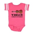 thumbnail image 1 of Inktastic Violin Humor Music Boys or Girls Baby Bodysuit, 1 of 5