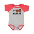 thumbnail image 1 of Inktastic Violin Humor Music Boys or Girls Baby Bodysuit, 1 of 5