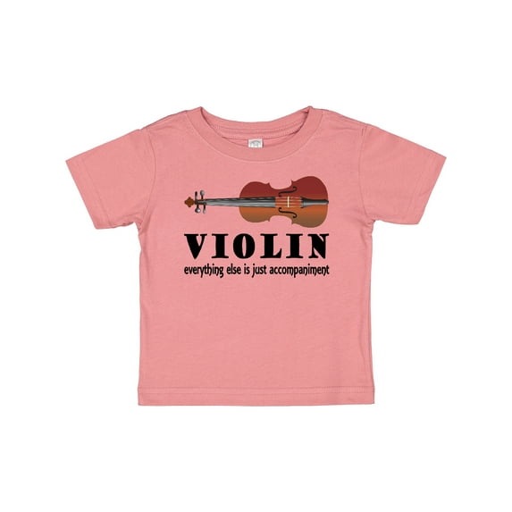Inktastic Violin Humor Music Boys or Girls Baby T-Shirt