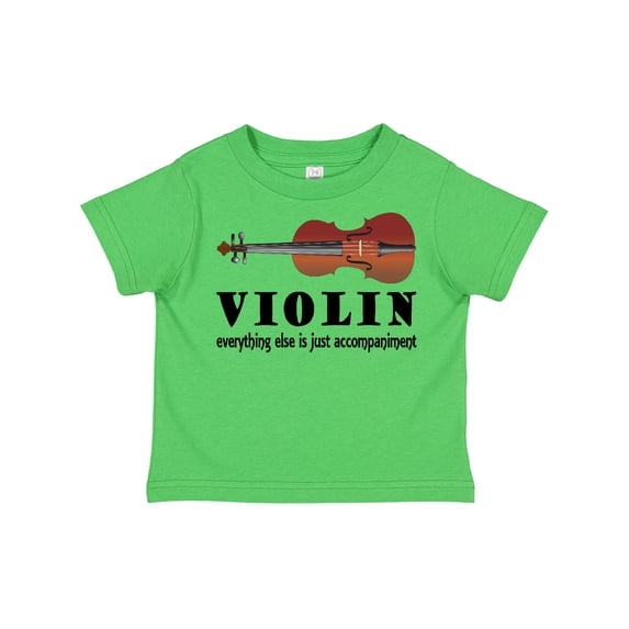 Inktastic Violin Humor Music Boys or Girls Toddler T-Shirt