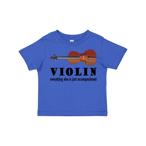 Inktastic Violin Humor Music Boys or Girls Toddler T-Shirt