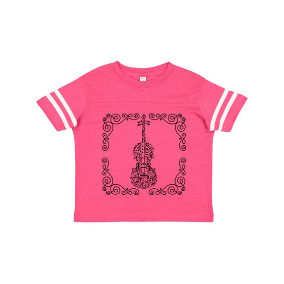 Inktastic Violin Music Instrument Musician Girls Toddler T-Shirt