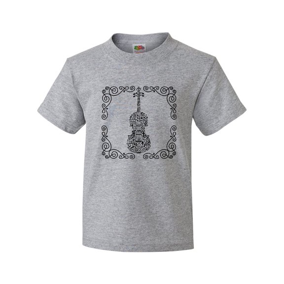 Inktastic Violin Music Instrument Musician Gift Youth T-Shirt