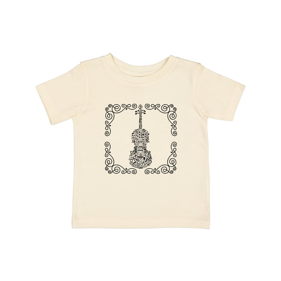 Inktastic Violin Music Instrument Musician Girls Baby T-Shirt