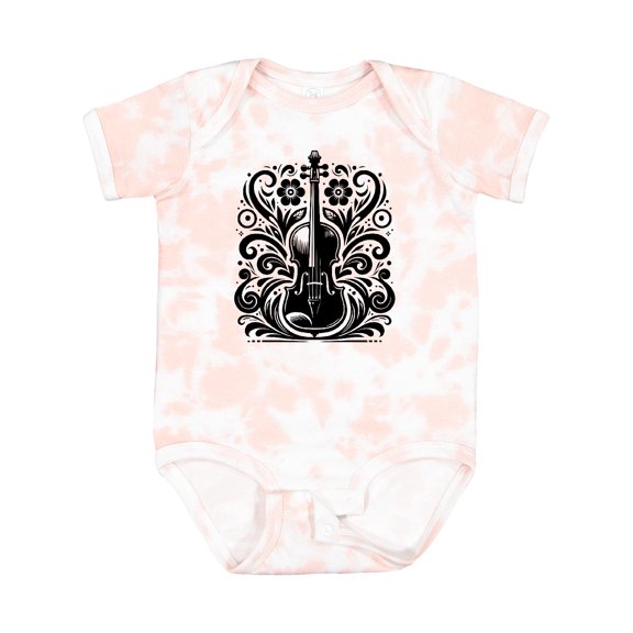 Inktastic Violin Music Instrument Violinist Girls Baby Bodysuit