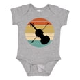 thumbnail image 1 of Inktastic Violin Music Retro Sunset Boys or Girls Baby Bodysuit, 1 of 5