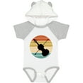 thumbnail image 1 of Inktastic Violin Music Retro Sunset Boys or Girls Baby Bodysuit, 1 of 5