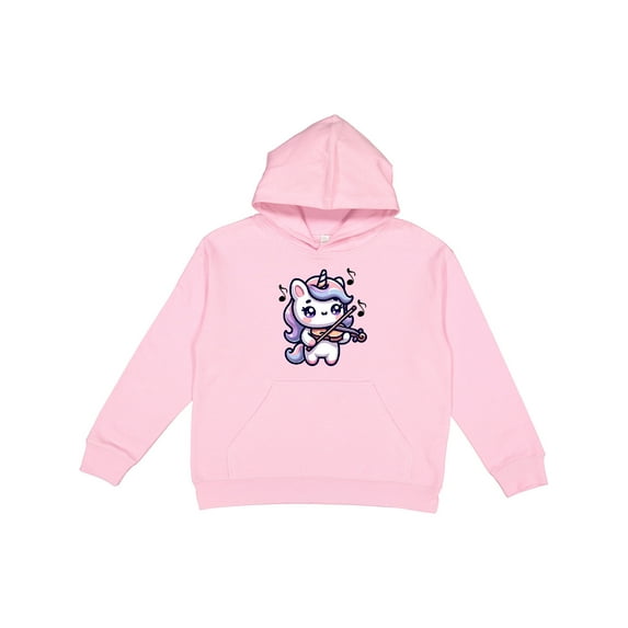 Inktastic Violin Music Unicorn Youth Hoodie Sweatshirt