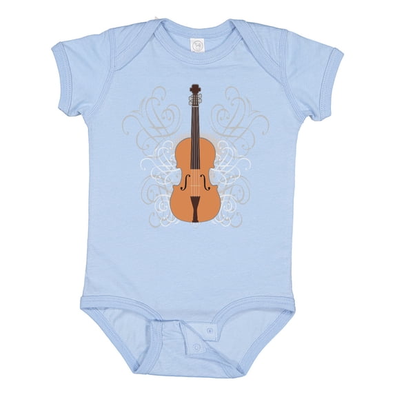 Inktastic Violin Musician Musical Instrument Boys or Girls Baby Bodysuit