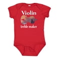 thumbnail image 1 of Inktastic Violin Treble Maker Funny Violinist Music Boys or Girls Baby Bodysuit, 1 of 5