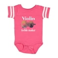 thumbnail image 1 of Inktastic Violin Treble Maker Funny Violinist Music Boys or Girls Baby Bodysuit, 1 of 5