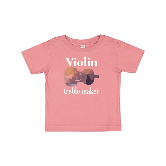 Inktastic Violin Treble Maker Funny Violinist Music Gift Boys or Girls Baby T-Shirt