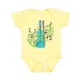 thumbnail image 1 of Inktastic Violin with Musical Notes and Swirls Boys or Girls Baby Bodysuit, 1 of 5