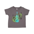 thumbnail image 1 of Inktastic Violin with Musical Notes and Swirls Boys or Girls Toddler T-Shirt, 1 of 5