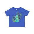 thumbnail image 1 of Inktastic Violin with Musical Notes and Swirls Boys or Girls Toddler T-Shirt, 1 of 5