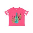 thumbnail image 1 of Inktastic Violin with Musical Notes and Swirls Boys or Girls Toddler T-Shirt, 1 of 5