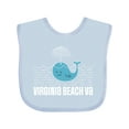 thumbnail image 1 of Inktastic Virginia Beach Va Cute Vacation Boys or Girls Baby Bib, 1 of 4
