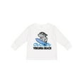 thumbnail image 1 of Inktastic Virginia Beach Va Funny Shark Boys or Girls Long Sleeve Toddler T-Shirt, 1 of 5
