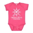 thumbnail image 1 of Inktastic Virginia Beach VA Nautical Boys or Girls Baby Bodysuit, 1 of 5