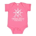 thumbnail image 1 of Inktastic Virginia Beach VA Nautical Boys or Girls Baby Bodysuit, 1 of 5