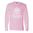 thumbnail image 1 of Inktastic Virginia Beach VA Nautical Long Sleeve T-Shirt, 1 of 5