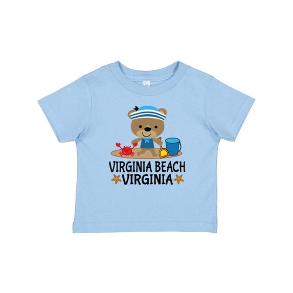 Inktastic Virginia Beach Va Vacation Bear Boys Baby T-Shirt