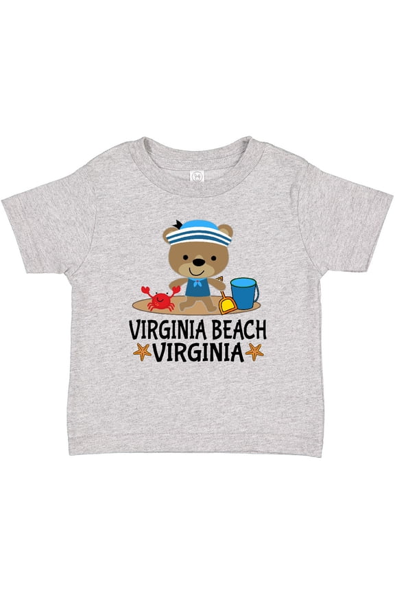 Virginia Beach Va Vacation Bear Boys Baby T-Shirt