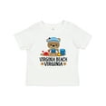 thumbnail image 1 of Inktastic Virginia Beach Va Vacation Bear Boys Baby T-Shirt, 1 of 5