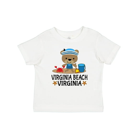 Inktastic Virginia Beach Va Vacation Bear Boys Baby T-Shirt