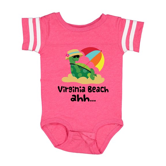 Inktastic Virginia Beach Virginia Boys or Girls Baby Bodysuit