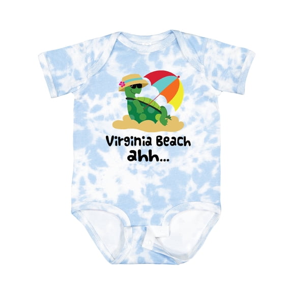 Inktastic Virginia Beach Virginia Boys or Girls Baby Bodysuit