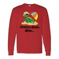 thumbnail image 1 of Inktastic Virginia Beach Virginia Long Sleeve T-Shirt, 1 of 5